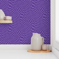 Royal purple zigzag wave