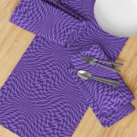 Royal purple zigzag wave