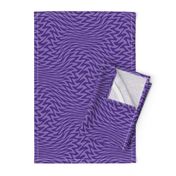 Royal purple zigzag wave