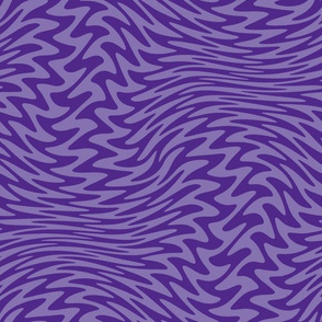 Royal purple zigzag wave