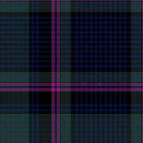 Cooper / Couper tartan #2 checked, 12" muted