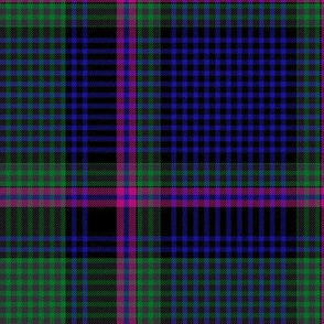 Cooper / Couper tartan #2 checked, 12" modern 