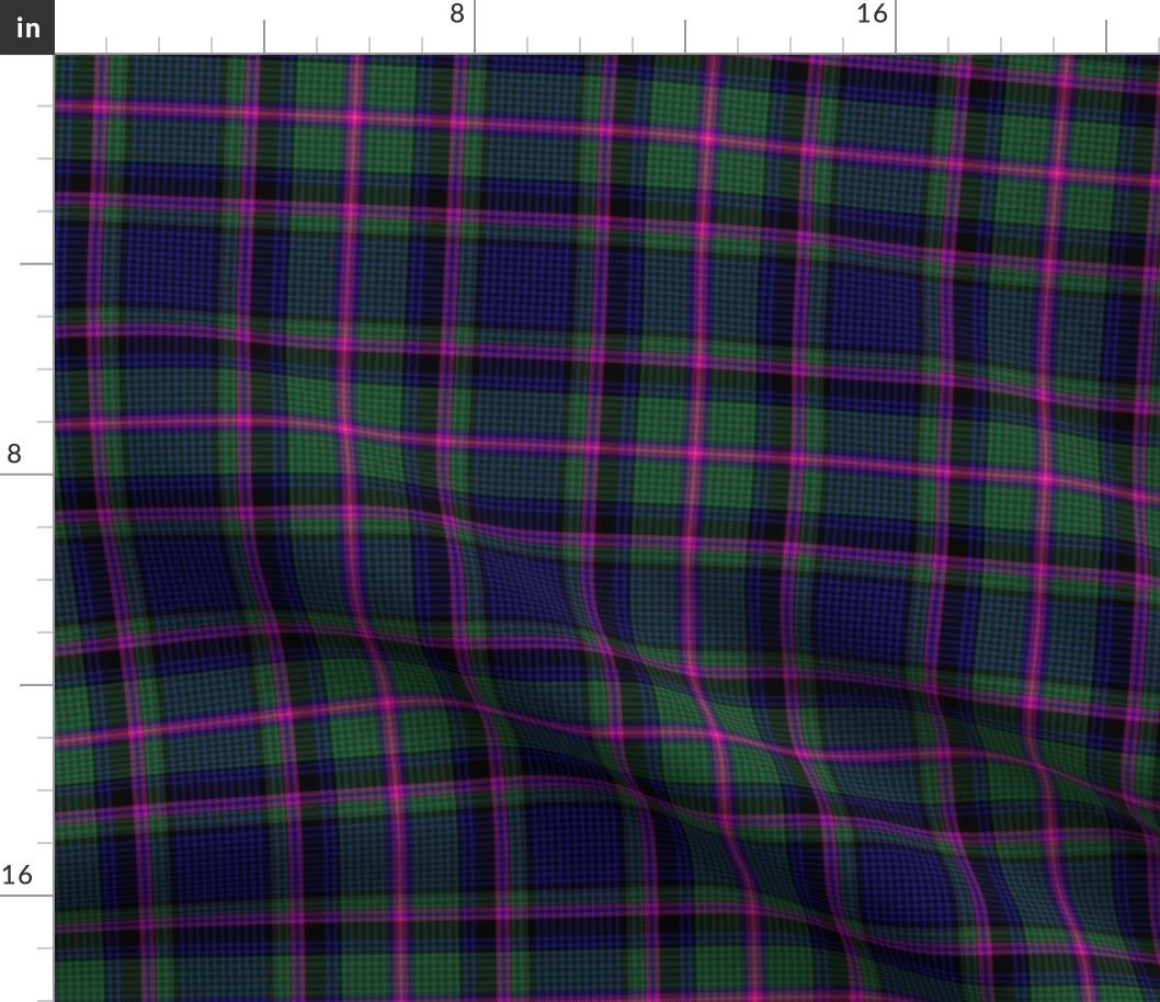 Cooper / Couper tartan #2 checked, 6" modern colors