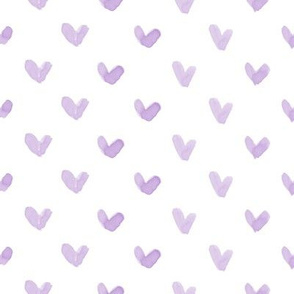 Love Hearts // Purple