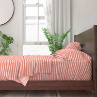 Watercolor Stripes M+M Coral by Friztin