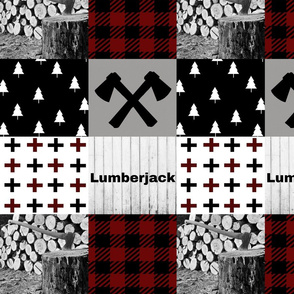 Lumberjack - cross and axe