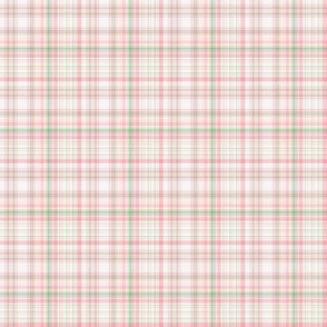 PASTEL PLAID coordinate to farm animals patchwork pastel