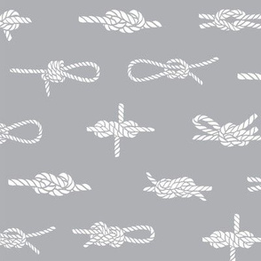 knots // sailing rope tying knots ships sailboat seaside fabric grey