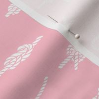 knots // sailing rope tying knots ships sailboat seaside fabric pink