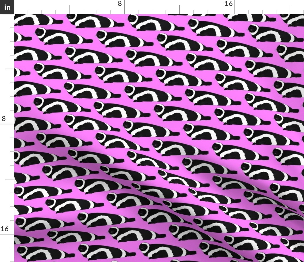 Ribbon Seal in pink