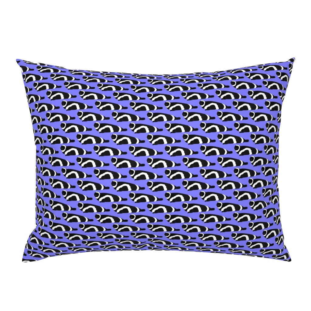 Ribbon Seal on purple