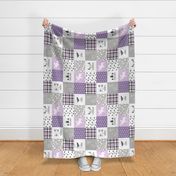 Woodland Wholecloth Cheater Quilt - Rotated