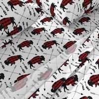 buffalo plaid arrow