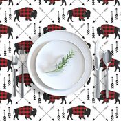 buffalo plaid arrow