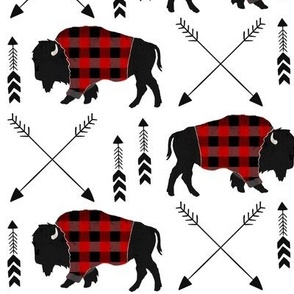 buffalo plaid arrow