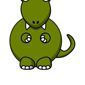 Dinosaur - green