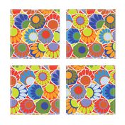 Broken Spanish Flower Tiles