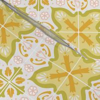 Spanish tile in yellows