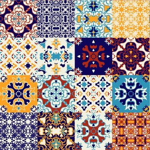 Colorful Spanish Tiles