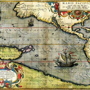 1589 Map of the Pacific (27"W)