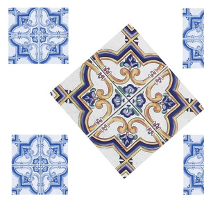 tile with blues