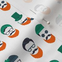 Mini Hipster Leprechauns // White