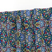 Mediterranean abstract pattern.