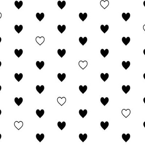 Black Hearts – Love Heart Valentines Day