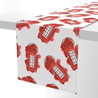 London Telephone Box Watercolor Large