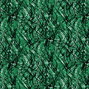 Dark Green Sparkle Camouflage