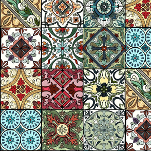 Colorful Spanish Tiles