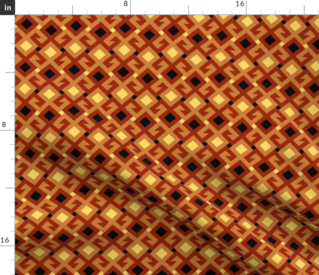 07143533 : kilim fertility 2j : terracotta