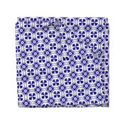 Spanish Tiles in Mediterranean Blue