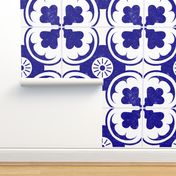 Spanish Tiles in Mediterranean Blue