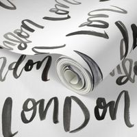 London Watercolor Lettering