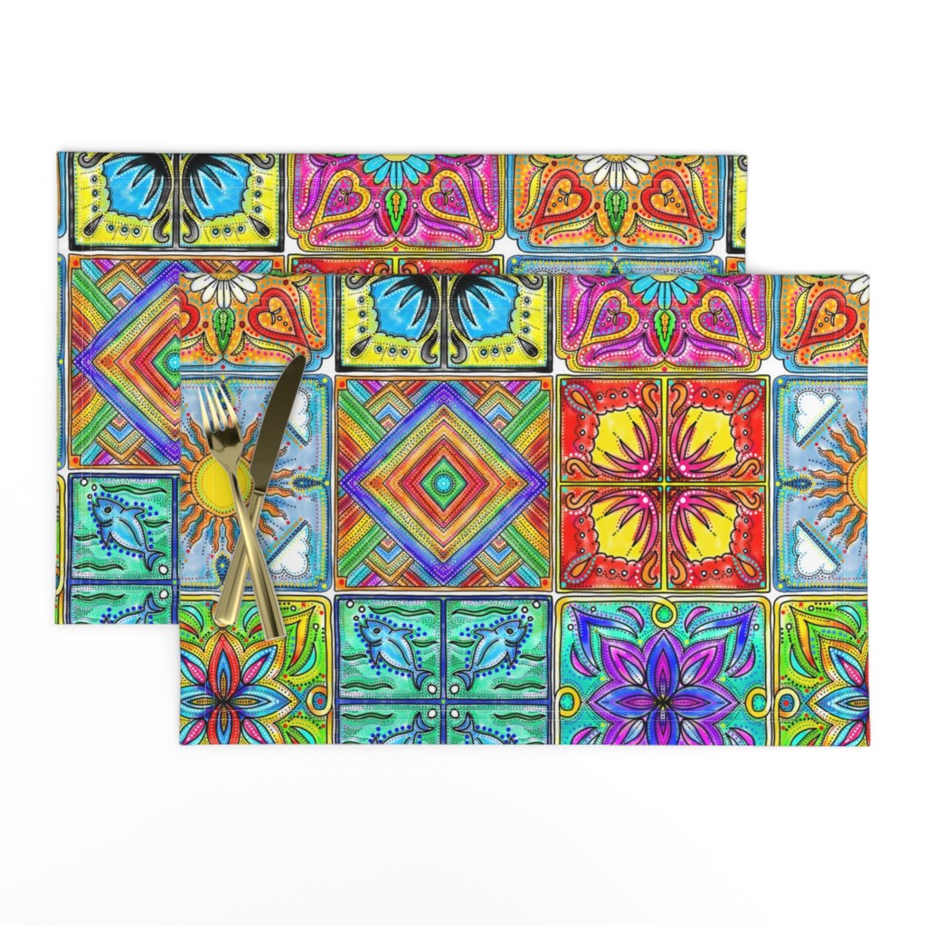 colorful Spansh tiles 