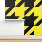 Hounds tooth Yellow and Black