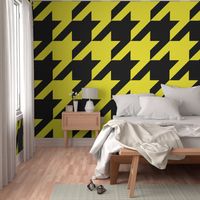 Hounds tooth Yellow and Black