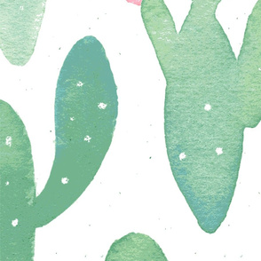 Summer Cacti // White