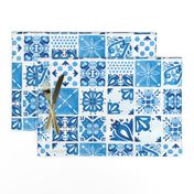 Spanish cat tiles