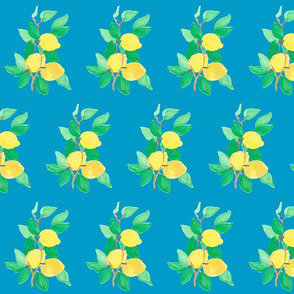 lemon bouquet turquoise-ch