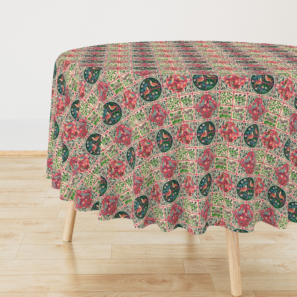 Tiled Picnic Tablecloth