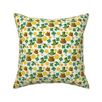 Saint Patrick's Day, Leprechaun Hat Pot of Gold Cute Clover St. Patricks Day