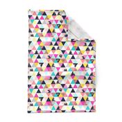 Colorful Summer Floral Triangle (SMALL print)