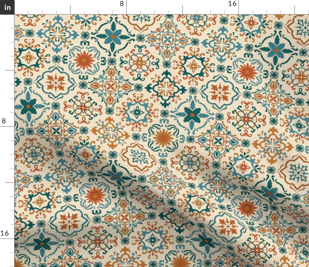 (Large)Spanish Tiles