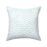 Blue Watercolor Chevron