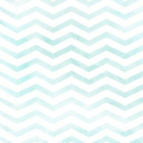 Blue Watercolor Chevron