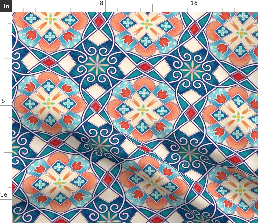 Rowena-Wilson-Spanish-Spring-Tile