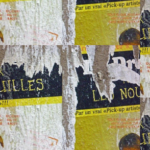 Torn Poster. Paris