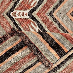 Antique Kilim Throw